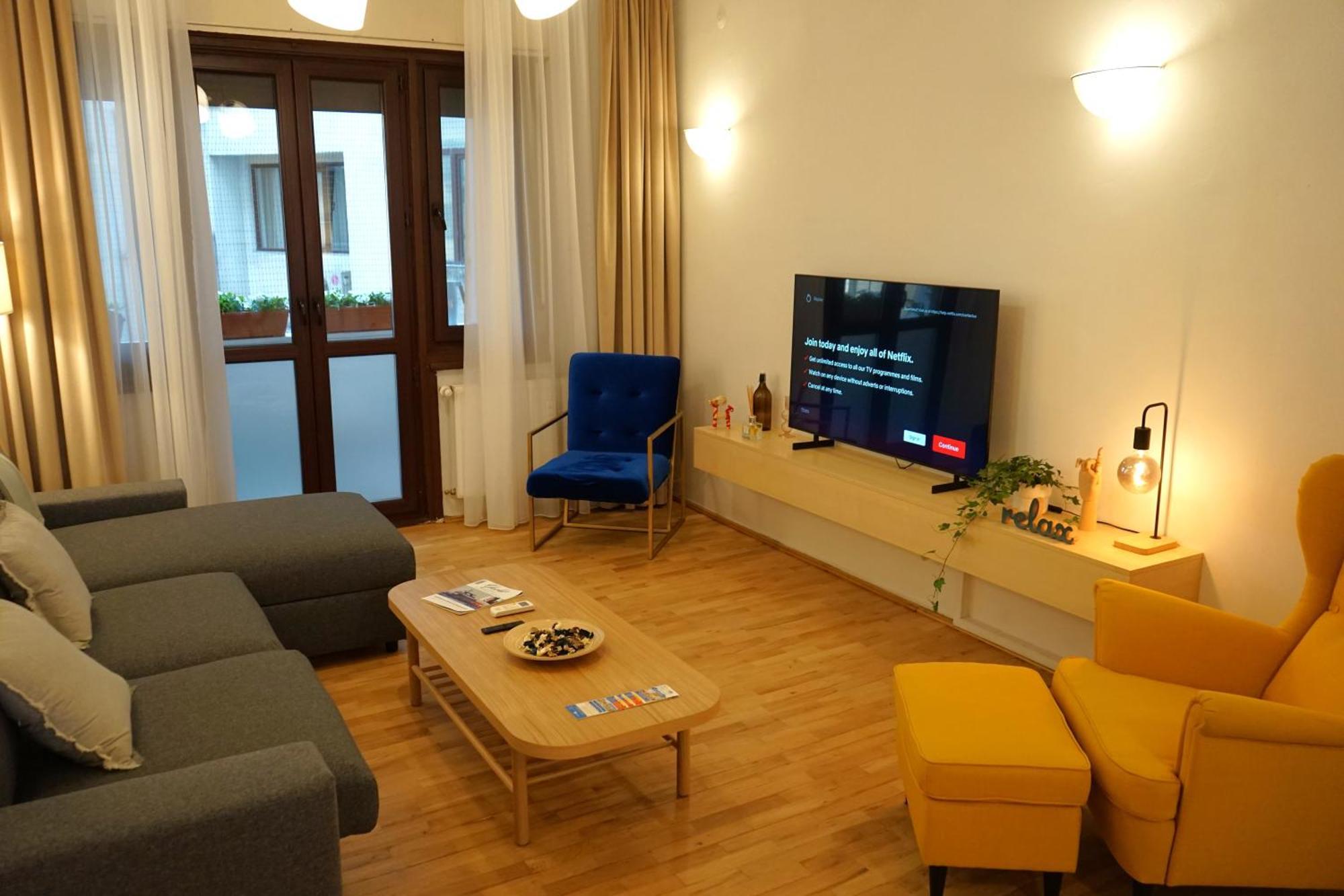 Spacious 3Br, 2Bt With 5 Balconies Bucureşti Ngoại thất bức ảnh