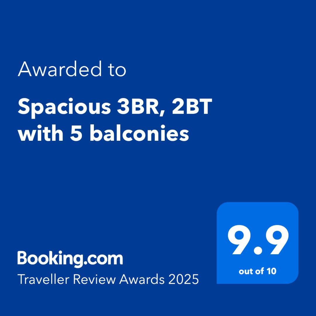 Spacious 3Br, 2Bt With 5 Balconies Bucureşti Ngoại thất bức ảnh